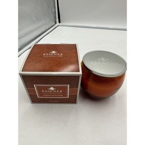 Essenza Fragrance Candle Tangerine Zest Mango Orange Wax Gift Box Mothers Day